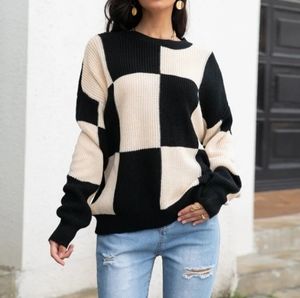 Checker Sweater